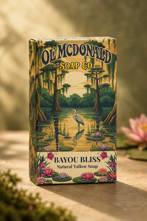 Bayou Bliss studio product portrait