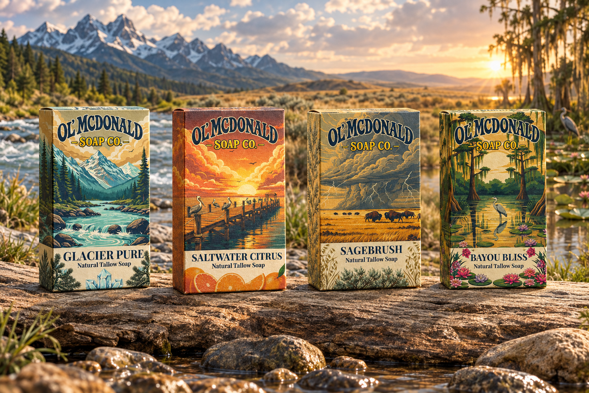 Glacier Pure Saltwater Citrus Sagebrush and Bayou Bliss hero image